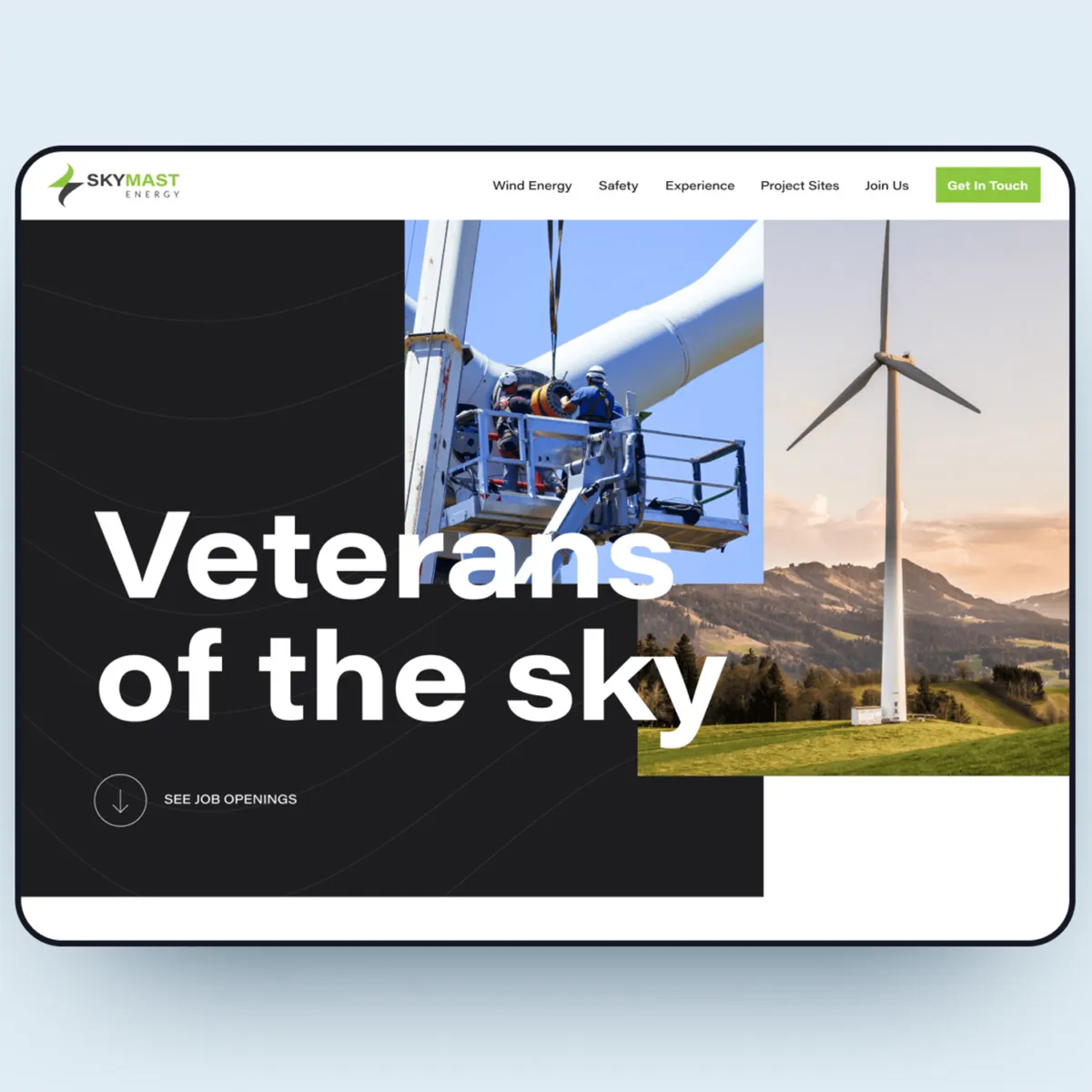 Wind Energy — wind energy solutions provider website